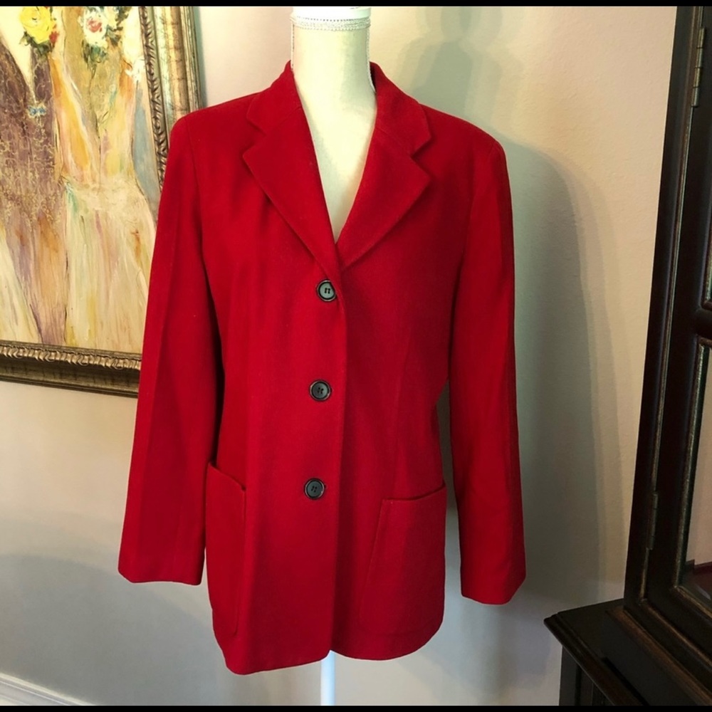 Ann Taylor Red Women's Jacket